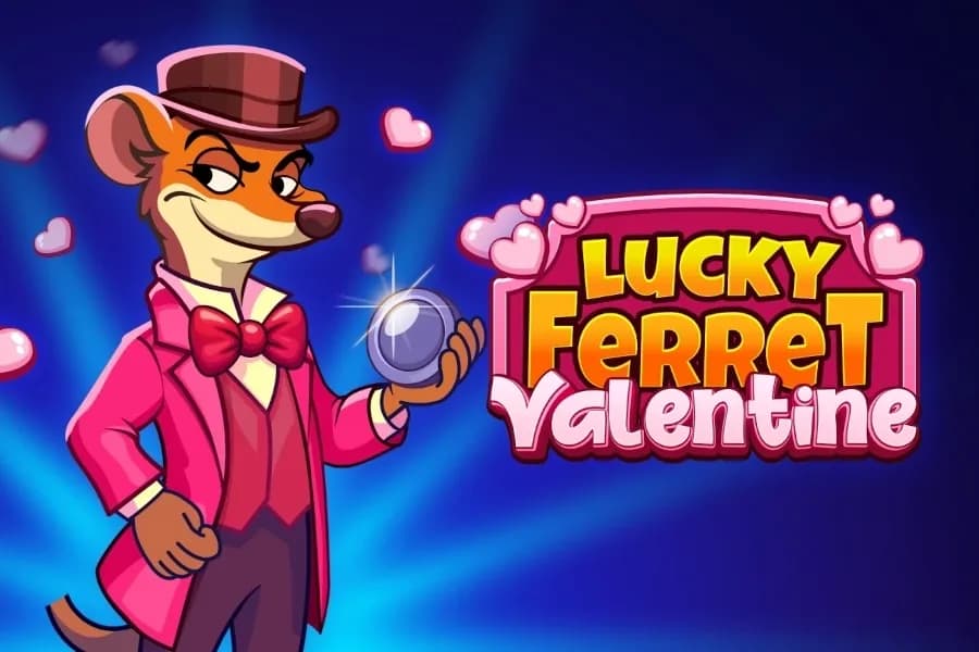 Lucky Ferret Valentine