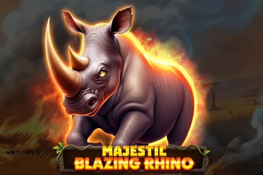 Majestic Blazing Rhino
