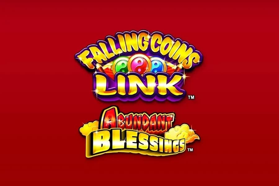 Falling Coins Link Abundant Blessings