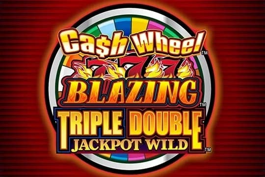 Cash Wheel Blazing 777 Triple Double Jackpot Wild